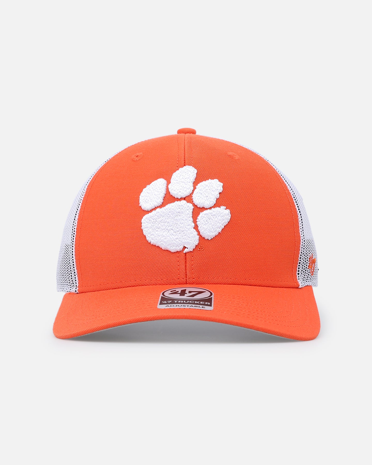47 Brand Clemson Tigers '47 Orange Snapback Trucker Hat - Perfect for Game Day, Tailgating & College Fan Gear