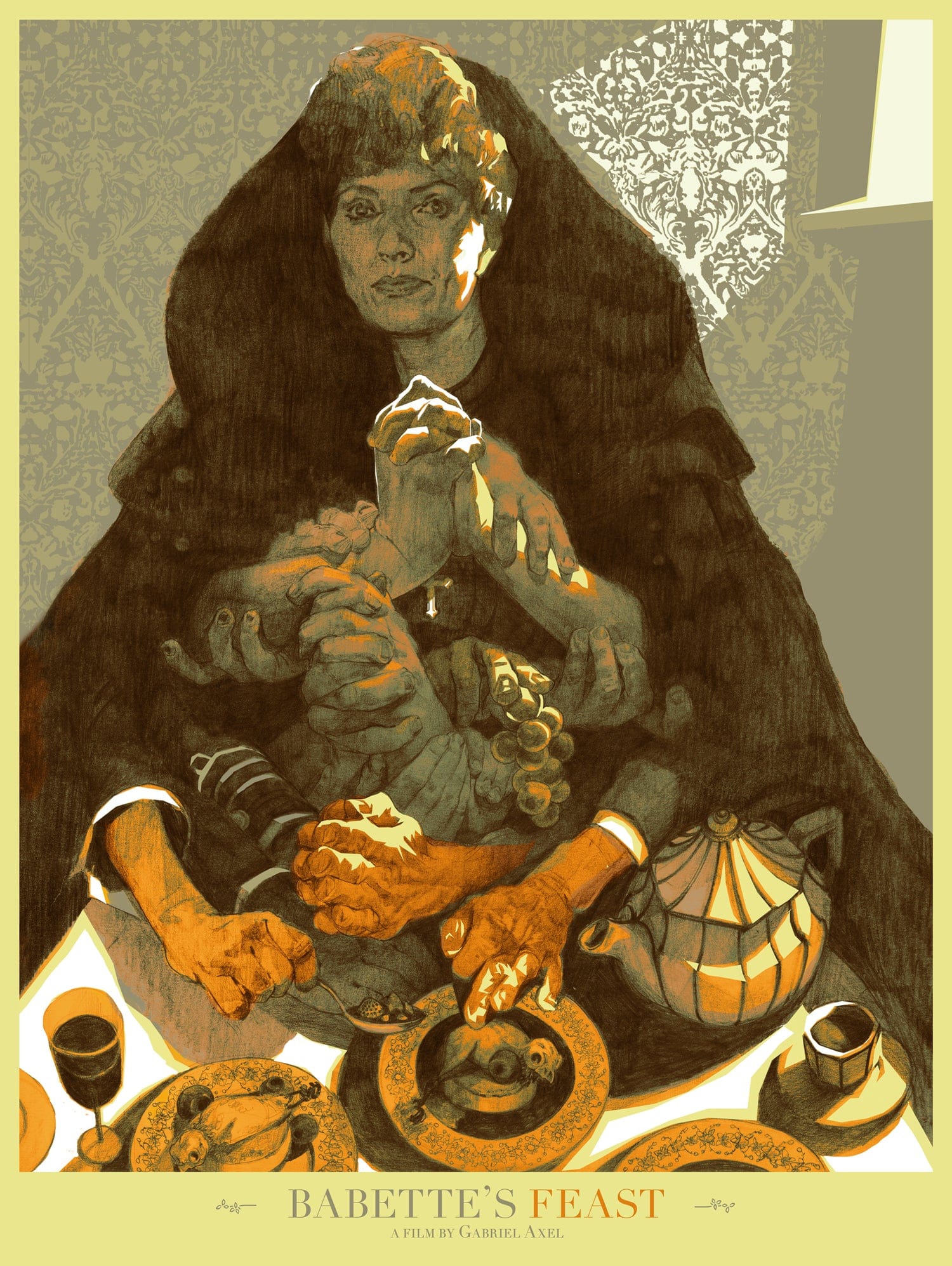 Black Dragon Press x Mondo #22: Babette's Feast - Limited Edition Art Print | Movie Poster for Home Decor, Office & Gift