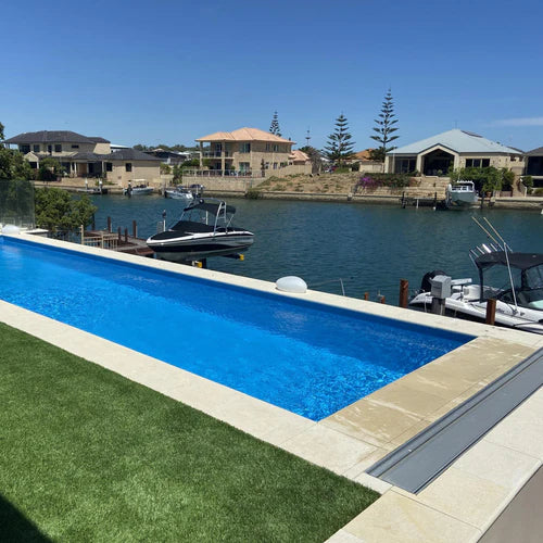 Durable Daisy Pool Covers for In-Ground Pools with Large Box Rollers - Perfect for Winter Protection & Year-Round Pool Maintenance