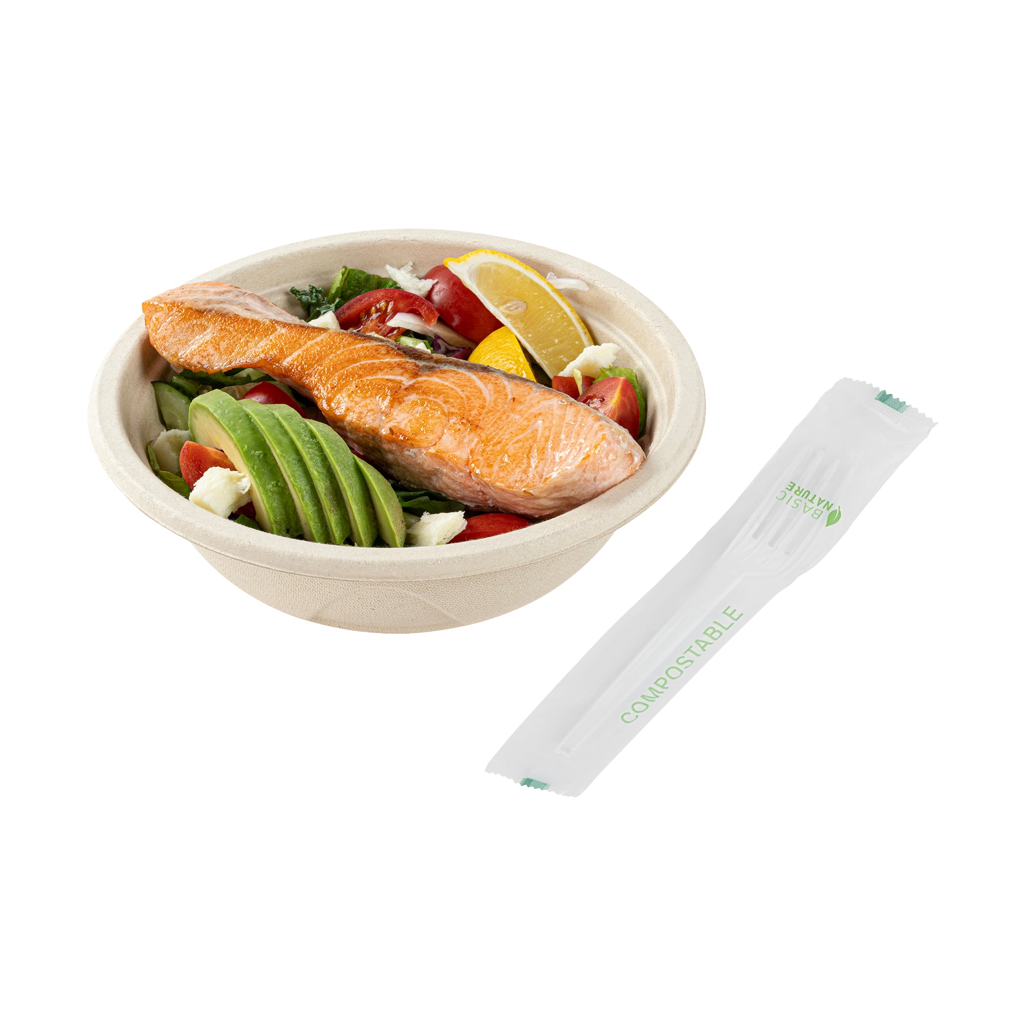 Eco-Friendly White CPLA Compostable Forks - Heat Resistant, 6.5 Inch, 250 Count Bulk Pack - Perfect for Parties, Picnics & Sustainable Dining