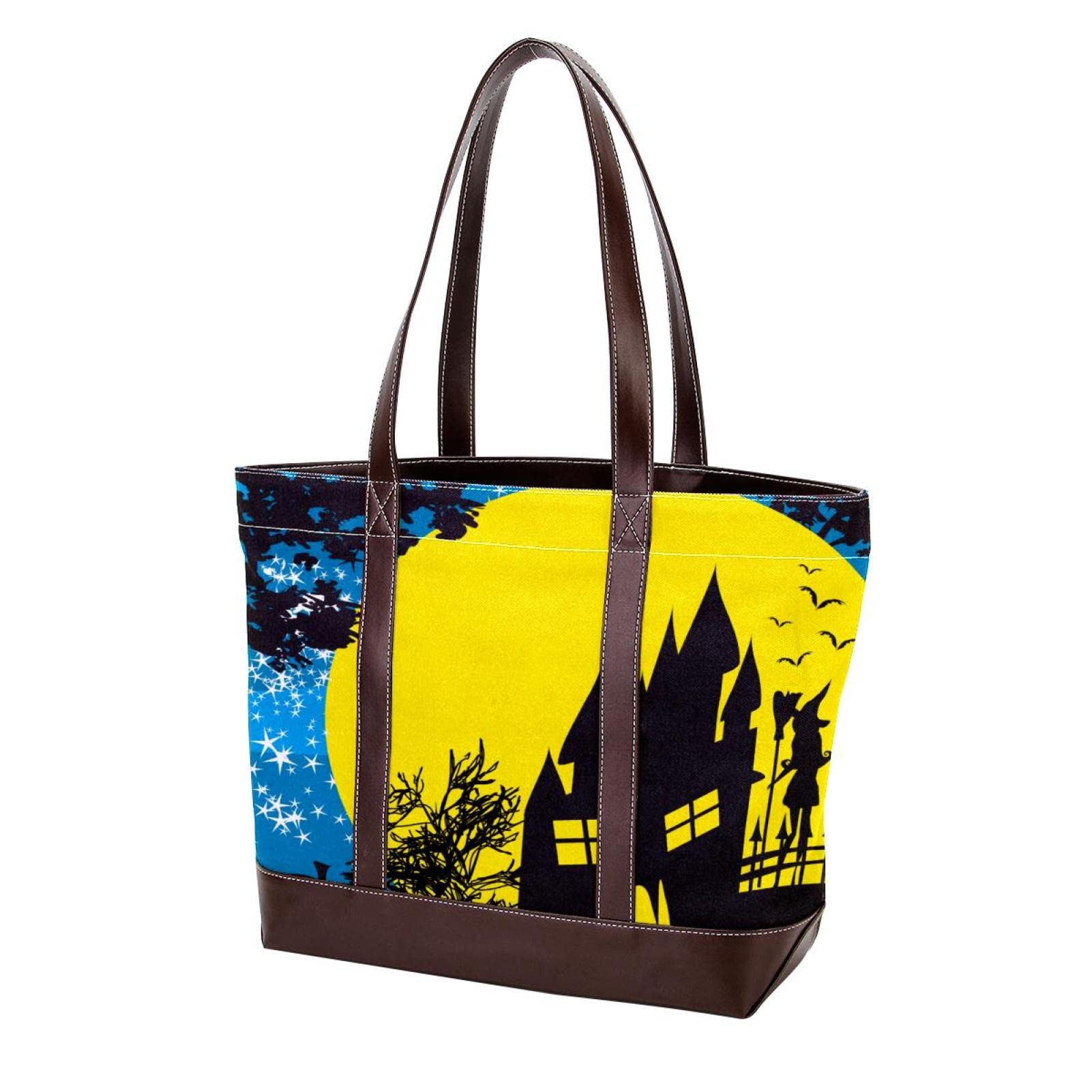 Stylish Flamingo Print Tote Bags for Women - Large Leather & Canvas Shoulder Bags, Top Handle Satchel & Hobo Purses - Perfect for Work, Travel & Shopping