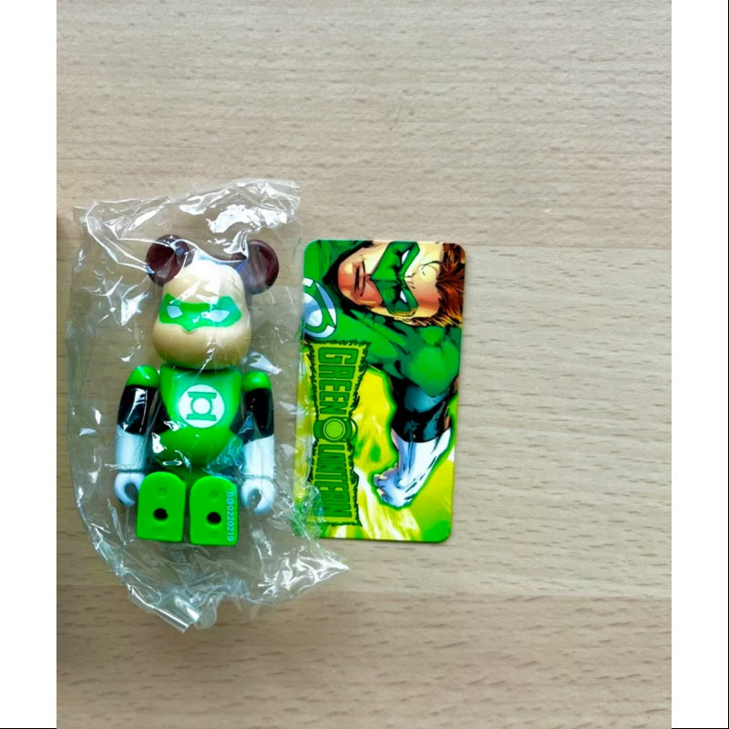 Bearbrick Series 22 HERO GREEN LANTERN 100% Collectible Figure - Limited Edition Vinyl Art Toy for Display & Gifting - Perfect for Superhero Fans & Home Decor