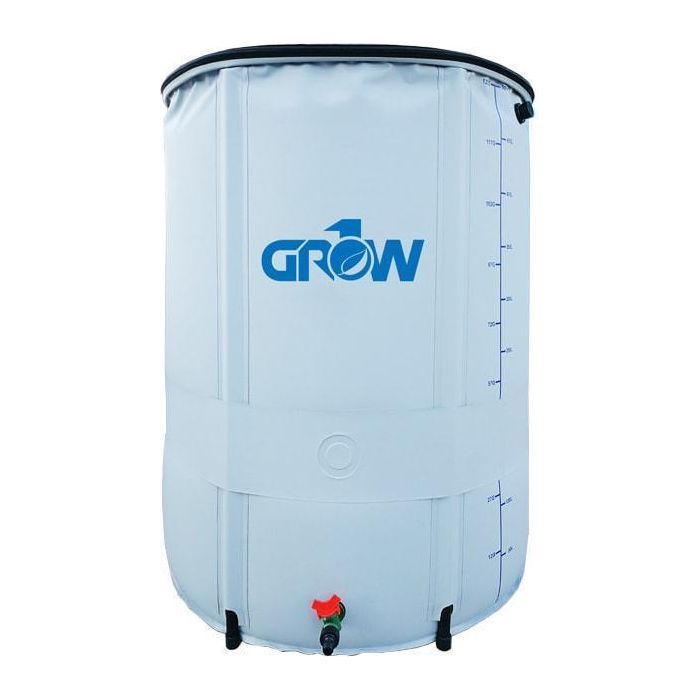 Grow1 Collapsible Reservoir 105 Gallon - Portable Water Storage Tank for Hydroponics, Gardening & Emergency Preparedness | Ideal for Indoor/Outdoor Use