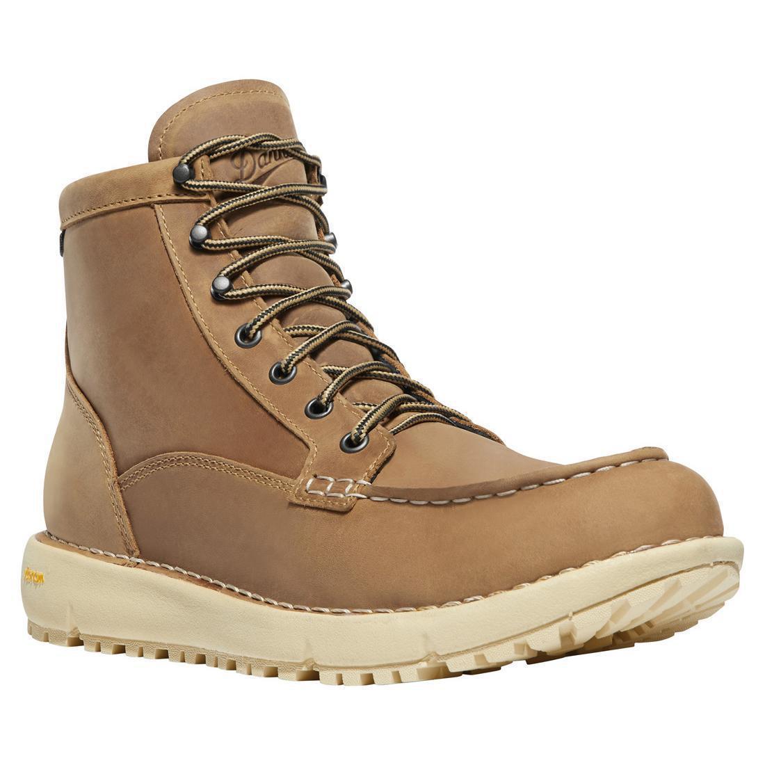 Men's Logger Moc 917 GTX Boot in Bone Brown - Waterproof Hiking & Outdoor Work Boots for Men - Durable Comfort for Hunting, Construction & Heavy Duty Use