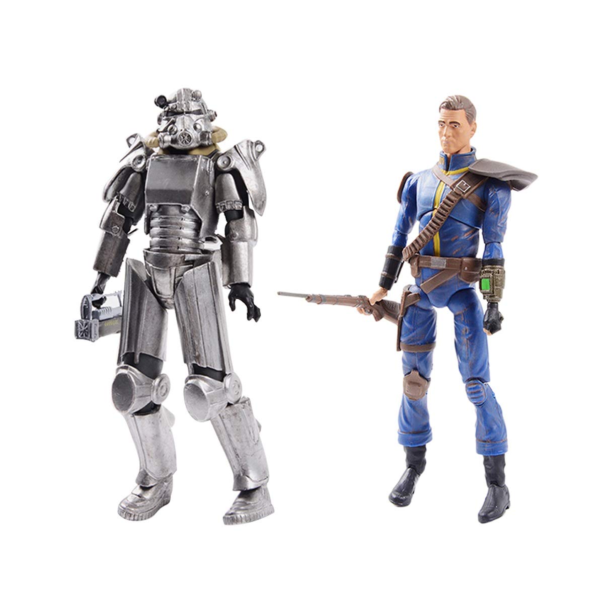 Fallout 4 Power Armor 6-inch Static Model - Collectible Anime Figure, Desktop Decoration, Gaming Gift for Fans (Set) - Perfect for Home Display, Office Decor & Cosplay Accessories
