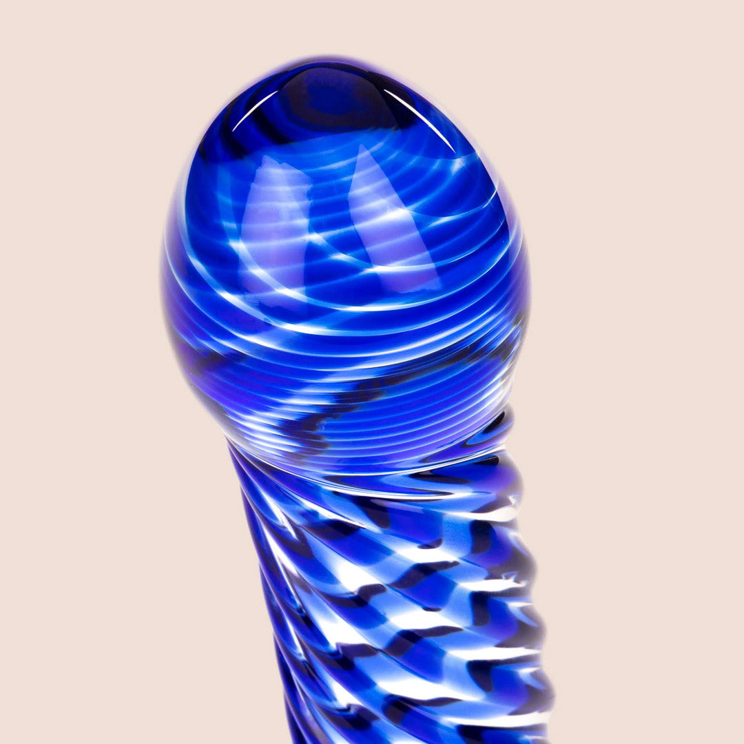 Icicles No. 29 Glass Dildo - Premium Handmade Adult Toy for Sensual Play & Couples Intimacy - Perfect for Solo Exploration, Partner Play & Temperature Play Scenes