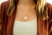 Florence Necklace - Elegant Gold Plated Pendant for Women | Perfect for Parties, Weddings & Everyday Wear