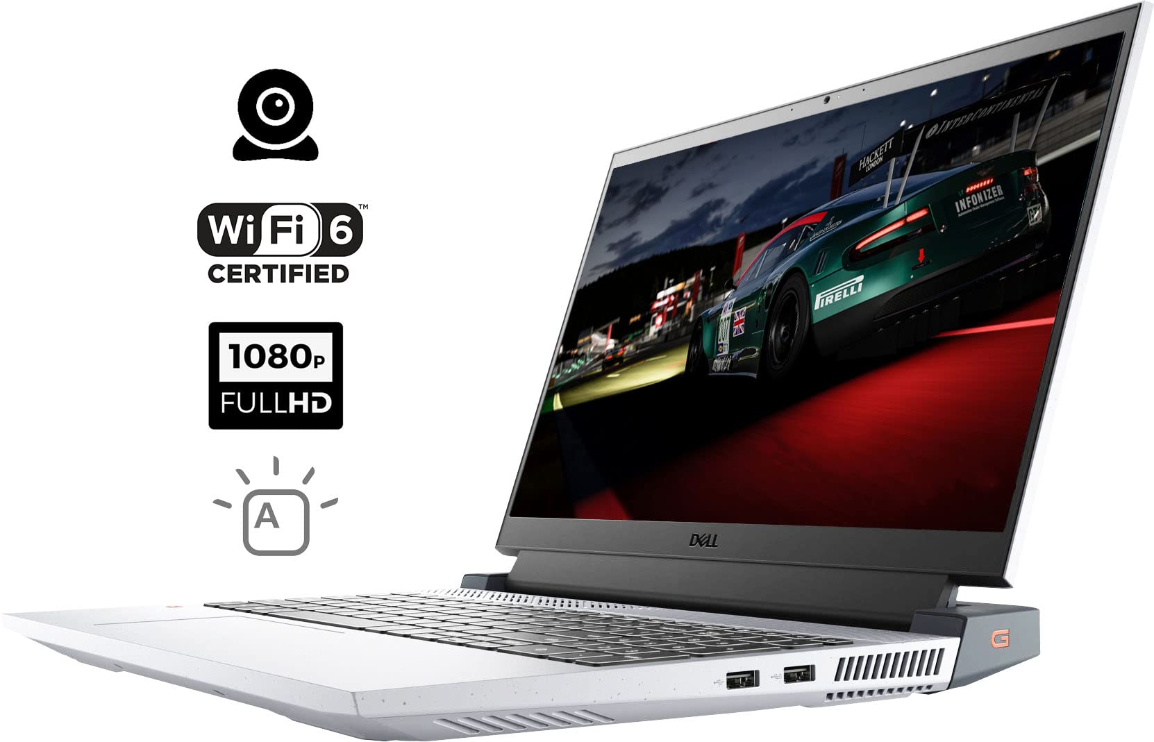 DELL G15 Gaming Laptop, Ryzen 7, RTX 3050 Ti, 32GB RAM - Perfect for Gaming & Work