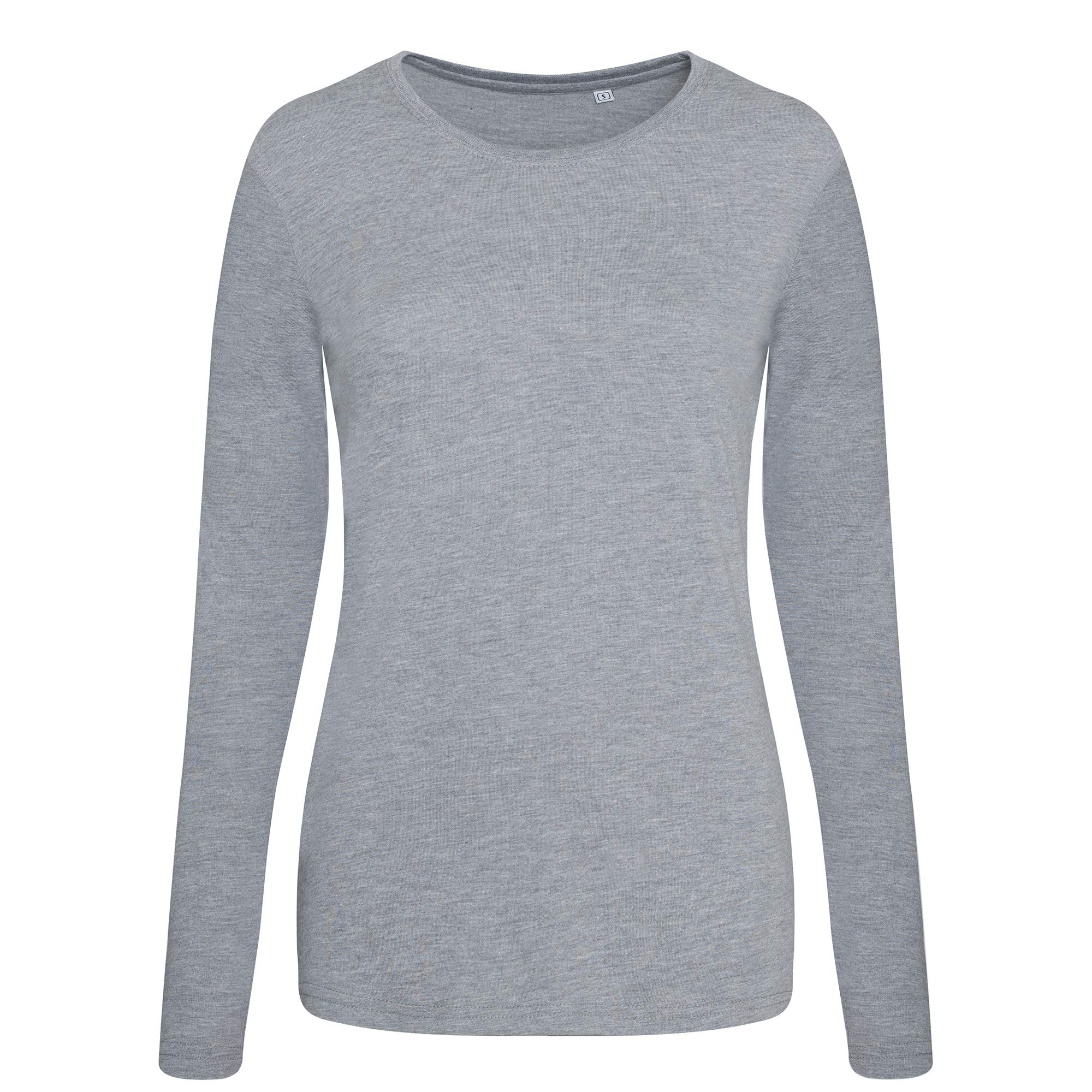 Women's Long Sleeve Tri-Blend T-Shirt - Soft Comfort Fit Casual Top for Everyday Wear | Perfect for Work, Lounge & Outdoor Activities