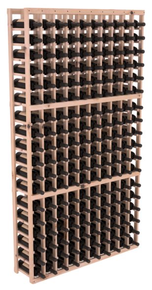 InstaCellar 10 Column Standard Wine Rack - Durable Metal Wine Storage Organizer for Home, Kitchen, or Cellar Use