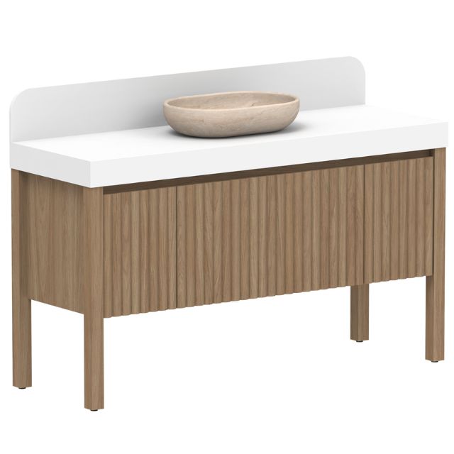 ADP Harper Floor Standing Vanity with Legs and Durasein Countertop - Modern Bathroom Vanity with Storage for Home Decor | Perfect for Master Bath, Guest Bath & Powder Room