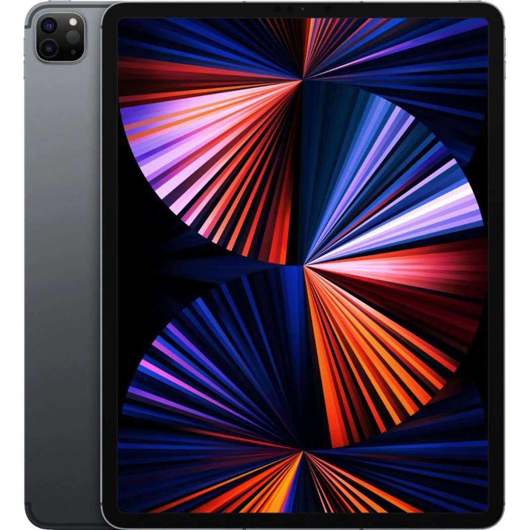 Apple iPad Pro 12.9-inch (2021) 128GB WiFi + 5G Cellular Unlocked - Space Gray | Powerful Tablet for Work, Design & Entertainment