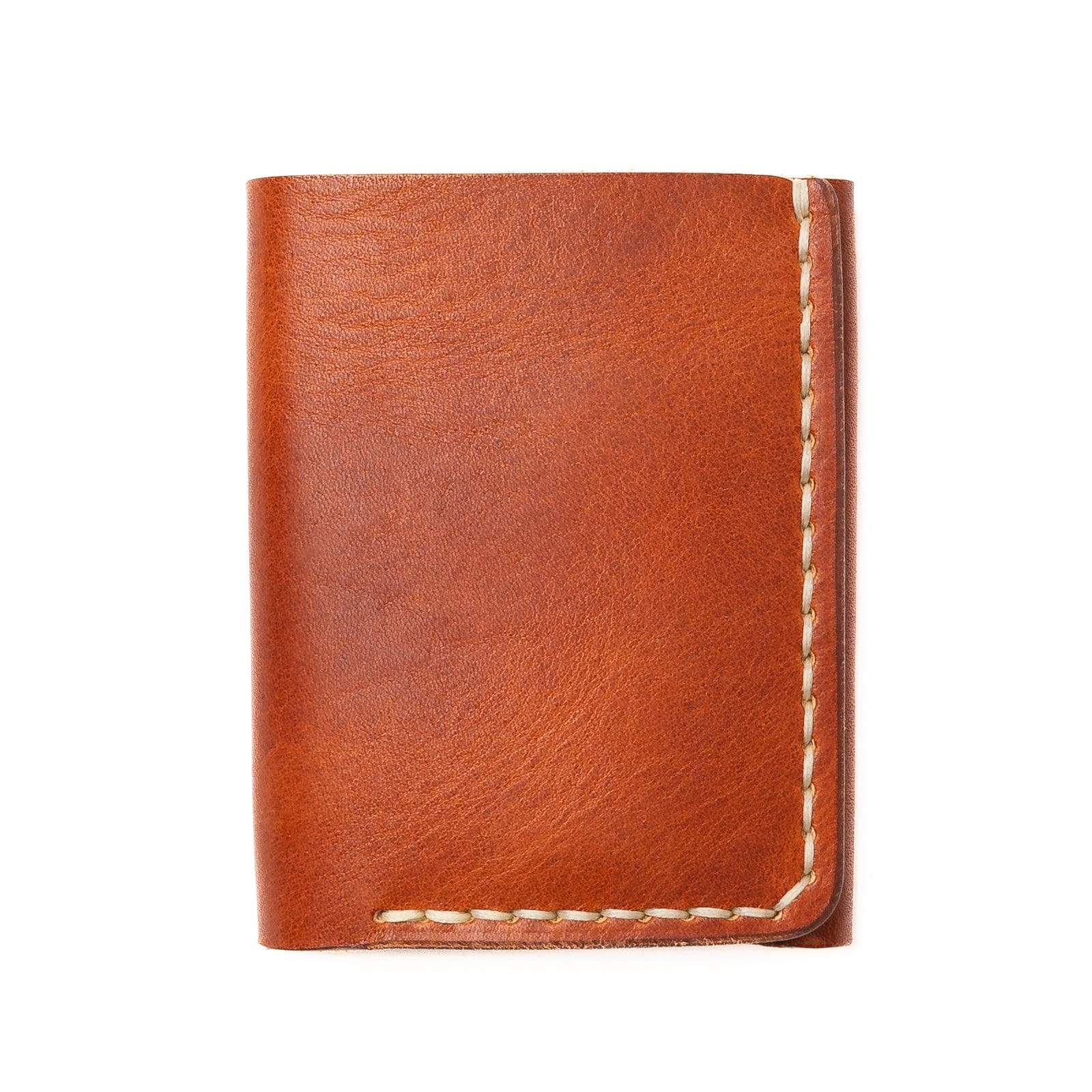 Last Batch: Genuine Leather Trifold Wallet in English Tan - Perfect for Men's Everyday Carry & Gift Giving