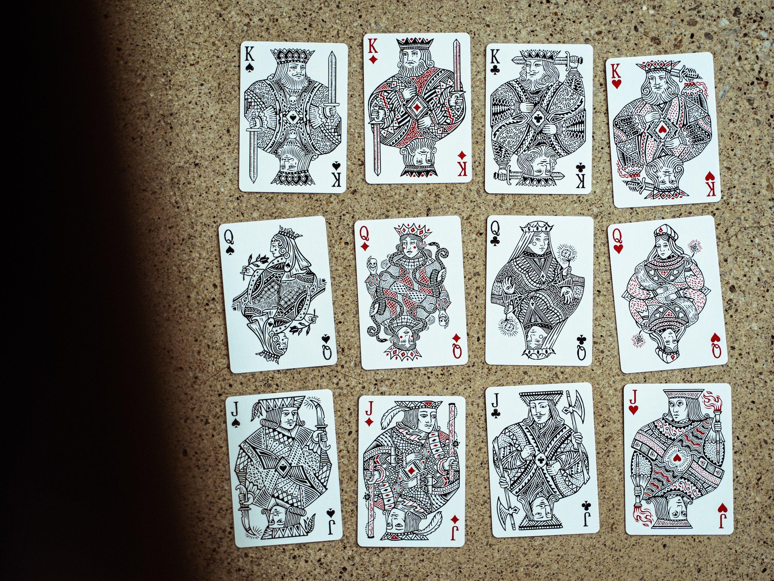 Joker and the Thief Blood Red Edition - Premium Playing Cards for Poker, Magic Tricks & Game Nights - Perfect for Collectors and Card Game Enthusiasts