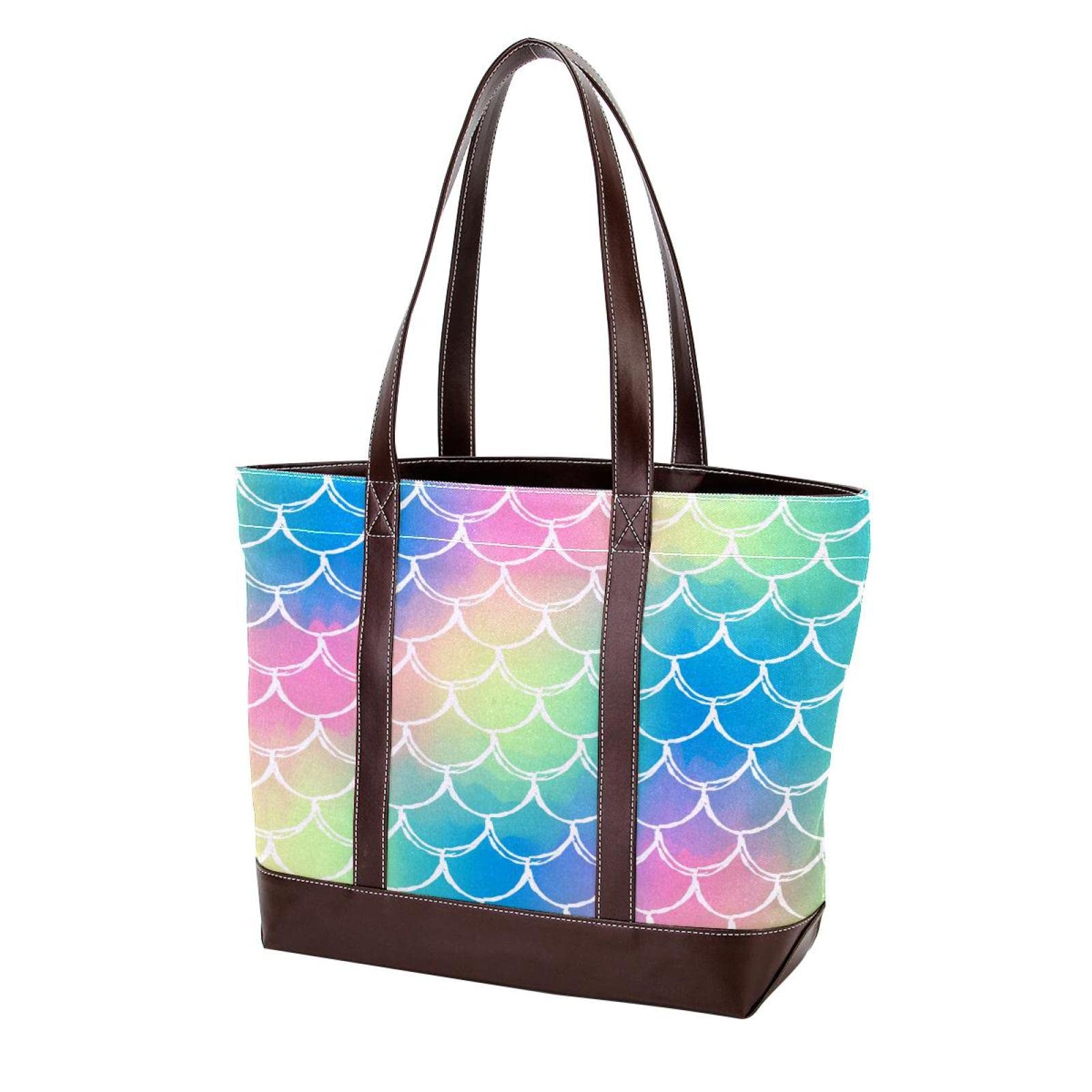 Space Stars Rocket Planets Tote Bag - Large Leather Canvas Shoulder Bag for Women, Top Handle Satchel Hobo Purse - Perfect for Work, Travel & Everyday Use