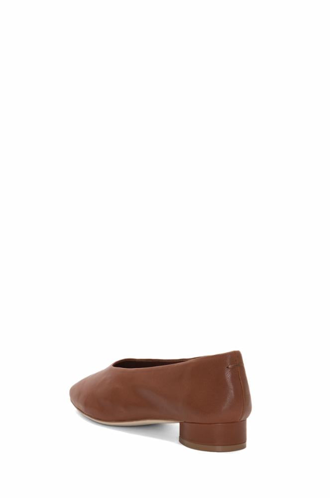 Jeffrey Campbell Women's Trustee Brown Leather Ankle Boots for Women - Stylish & Comfortable Fall Winter Fashion Booties for Casual Outings & Office Wear