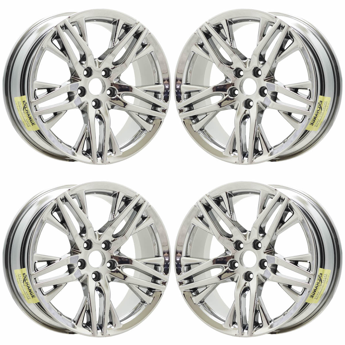 19 Honda Accord Bright Chrome Wheels Rims - Factory OEM Set 10322 | Premium Replacement for Enhanced Style & Performance | Perfect for Upgrades, Custom Builds & Show Cars