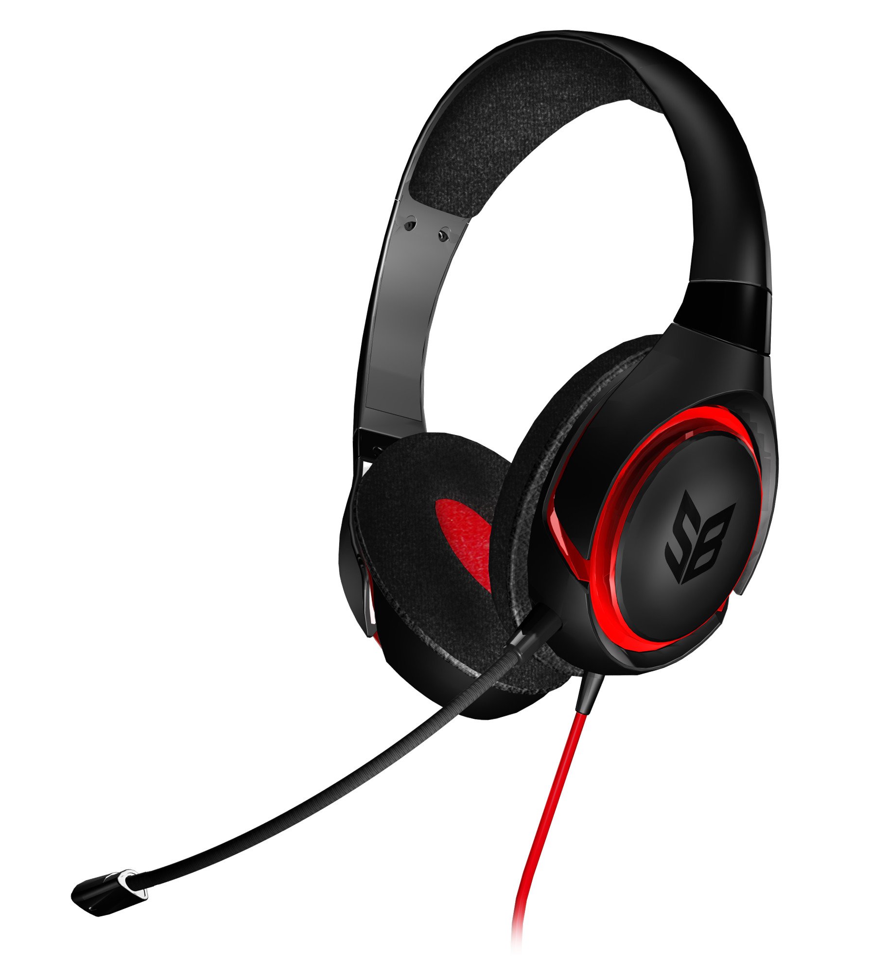 Creative Sound Blaster Inferno Gaming Headset with Detachable Mic & Volume Control - Wired Over-Ear Headphones with Noise Isolation for PC, PS4, Xbox, Nintendo Switch - Perfect for FPS, Streaming & Esports (GH0290)