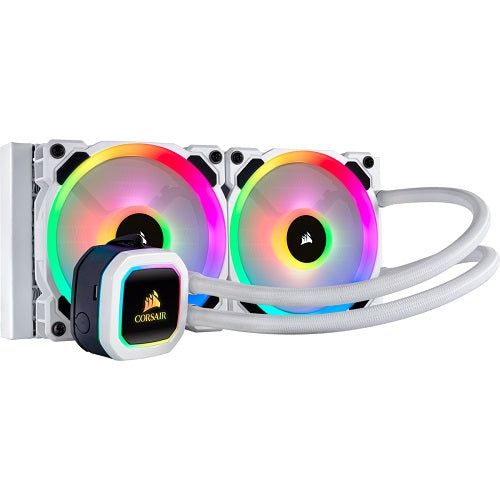 Hydro Series H100i RGB PLATINUM SE 240mm AIO Liquid CPU Cooler - High Performance RGB Water Cooling for Gaming PC, Overclocking & Workstation Builds - Perfect for Intel/AMD Processors