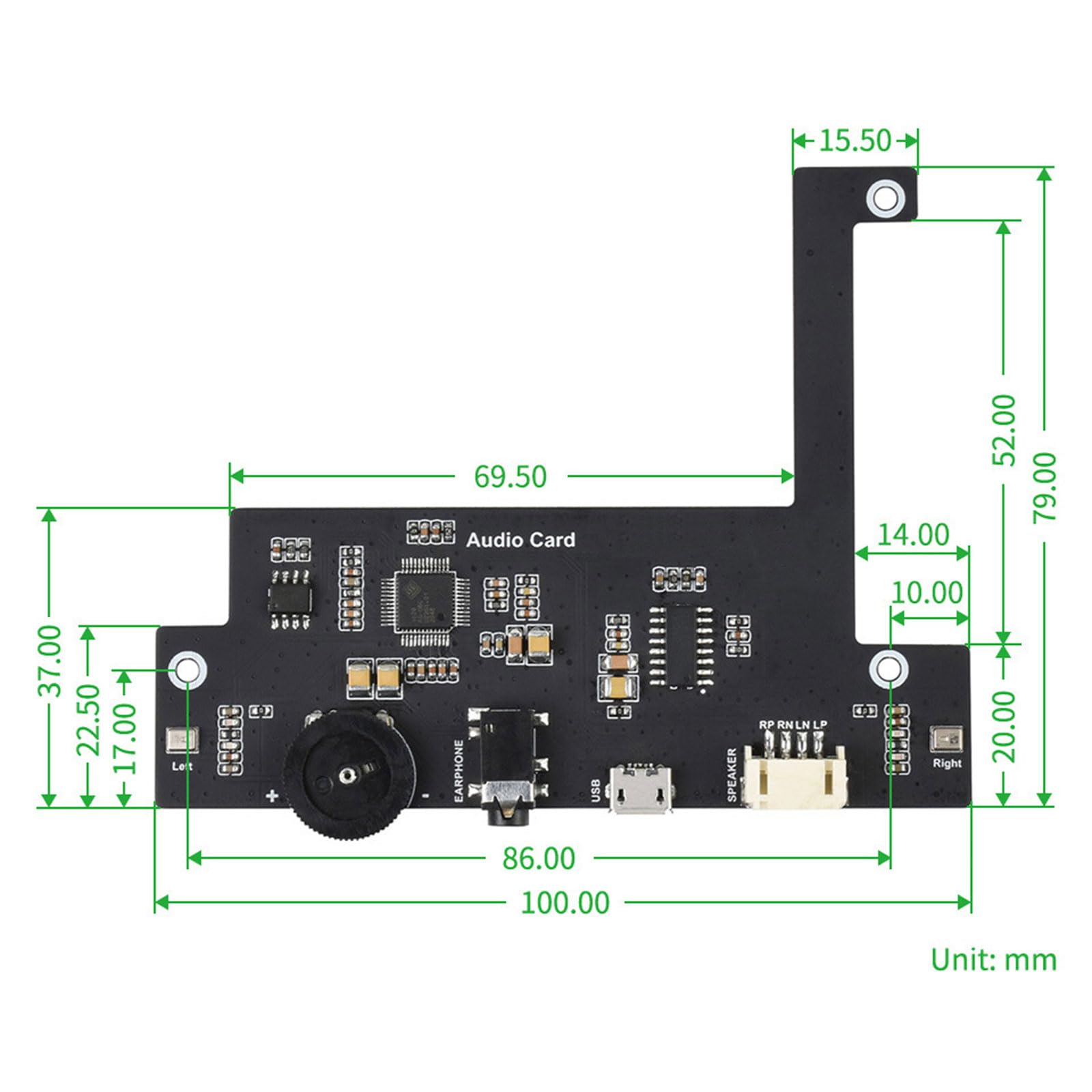 Uitndvyte USB Music Module - Driver-Free Plug & Play Sound Card for Microphones | Perfect for Podcasting, Live Streaming & Recording