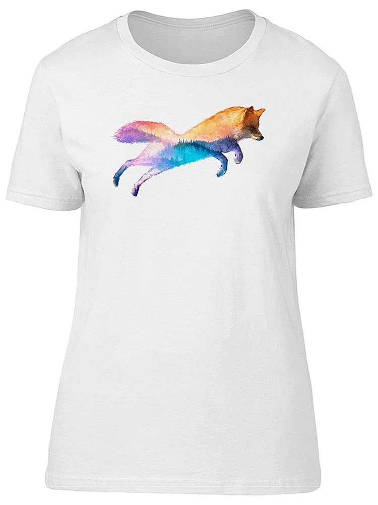 Stylish Red Fox and Nature Landscape T-Shirt for Men - Perfect for Casual Wear, Outdoor Adventures & Gifts