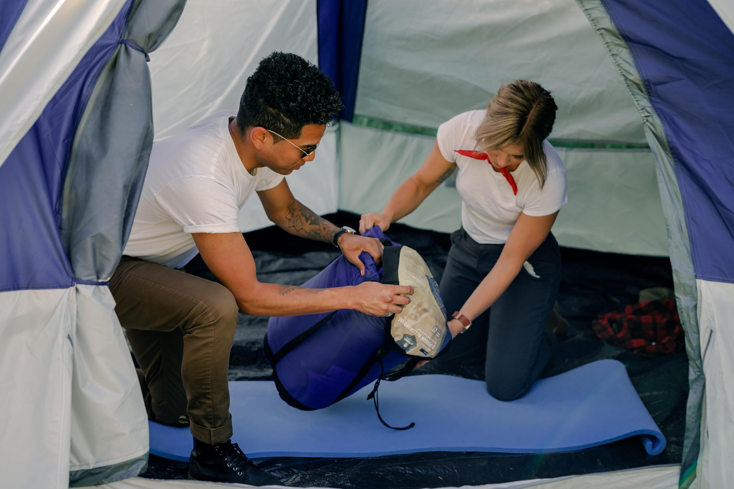 Stansport Camping Pad - Lightweight & Waterproof Sleeping Mat for Outdoor Adventures - Perfect for Hiking, Backpacking & Tent Camping