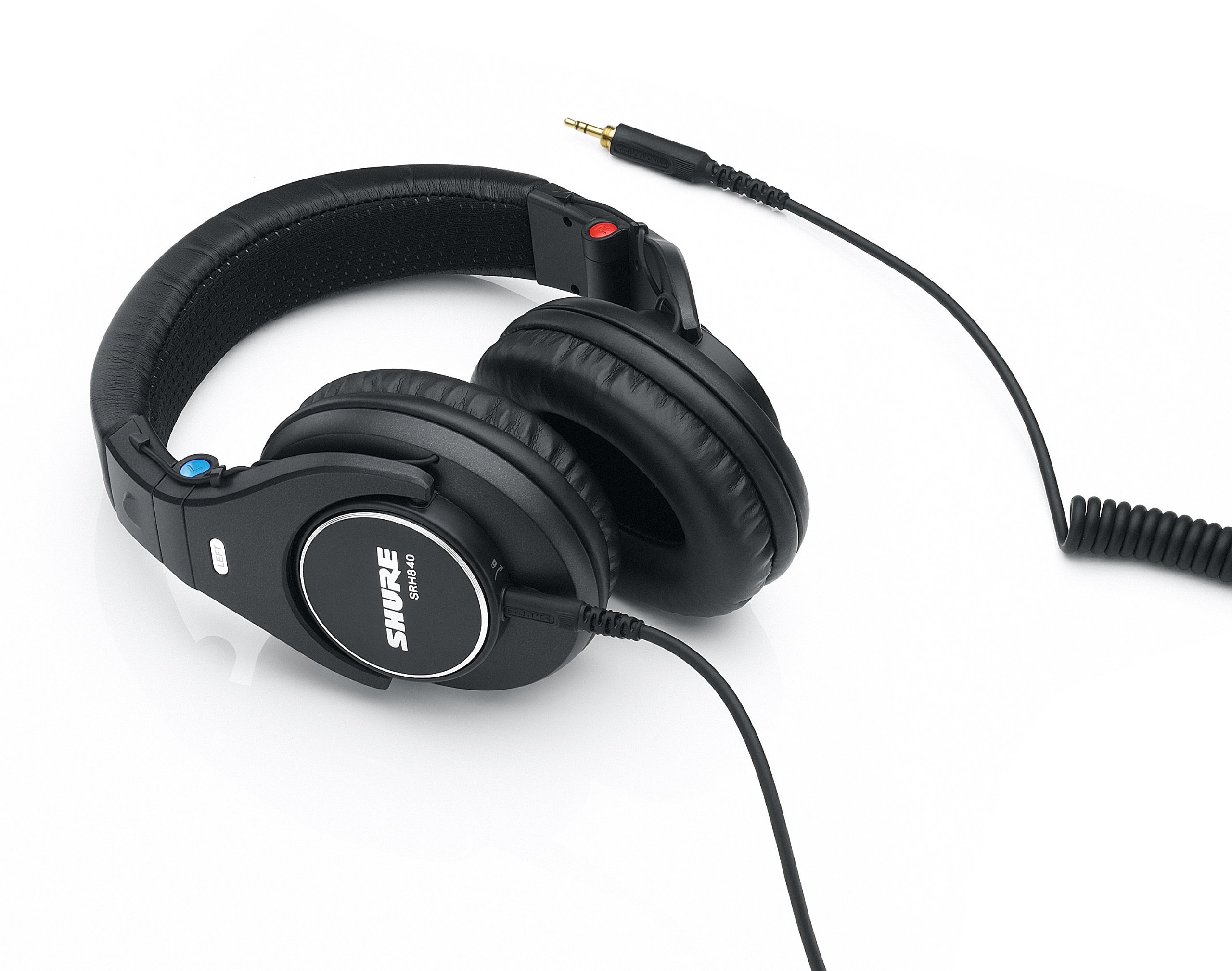Shure SRH840 Professional Studio Headphones - High-Fidelity Sound for Critical Listening, Mixing & Mastering - Ideal for Audio Engineers, Musicians & Home Recording (Perfect for Studio, Podcasting & Music Production)
