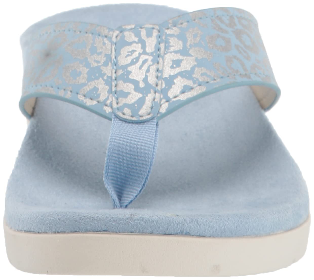 **Spencos Women's Yumi Candy Stripe Comfort Sandals - Arch Support & Cushioned Footbed - Perfect for Walking, Travel & Casual Wear**