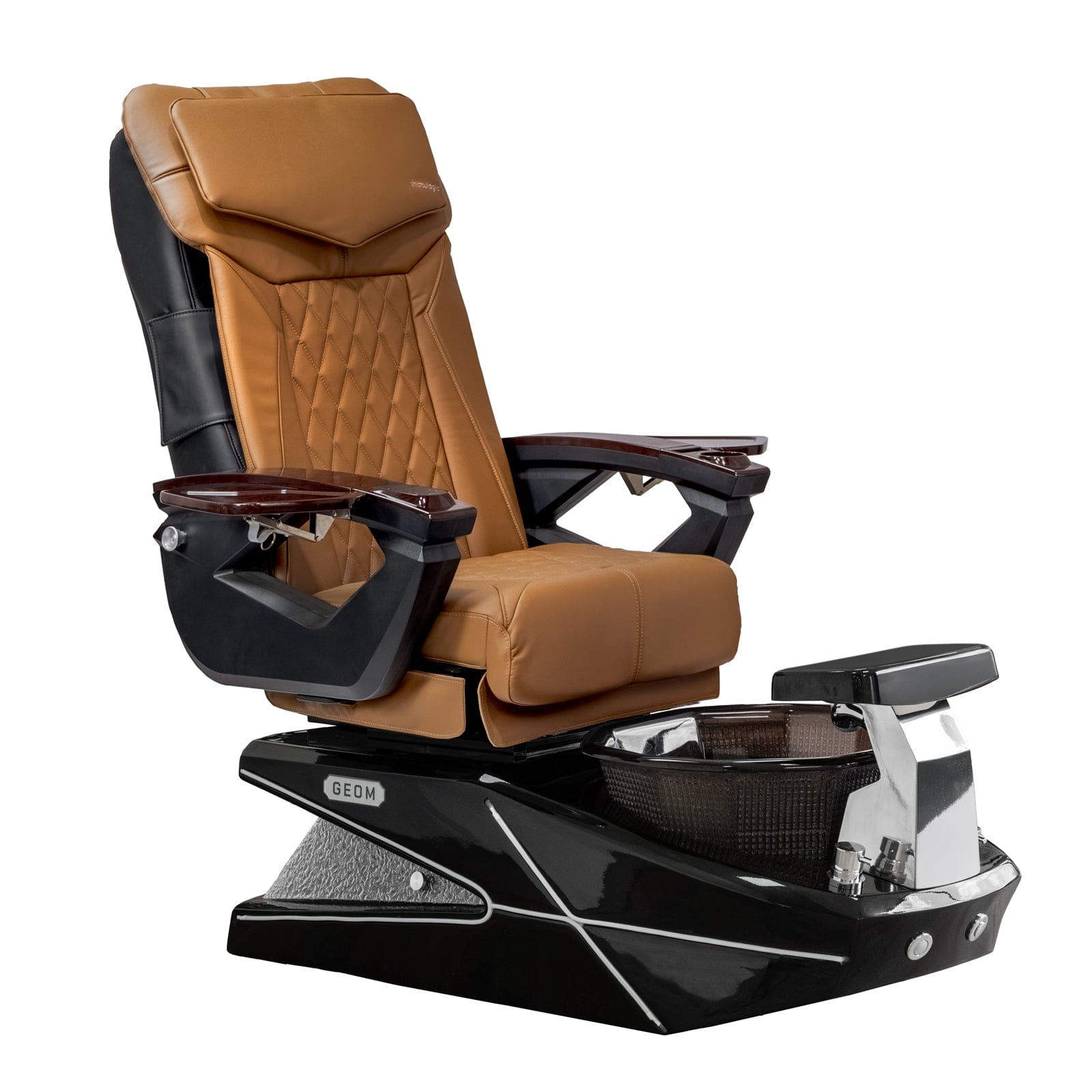 GEOM II Shiatsulogic LX Professional Pedicure Spa Chair for Salons - Massage, Foot Bath & Comfortable Reclining - Perfect for Nail Salons, Spas & Home Use