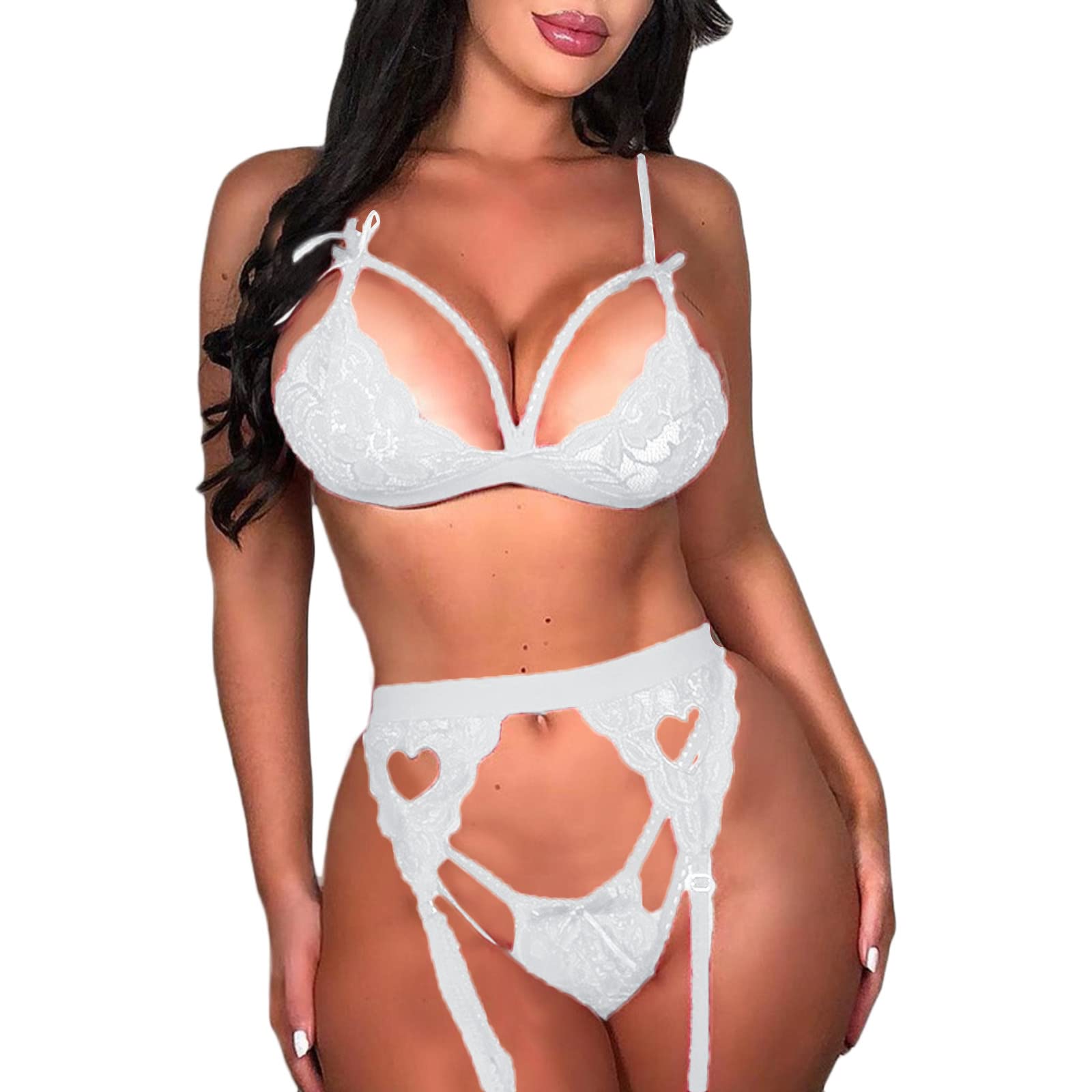 Sexy Lingerie for Women - Naughty Lace Pajama Sets & Sleepwear | Sleeveless Summer Lounge Wear | Perfect for Romantic Nights & Comfortable Sleep