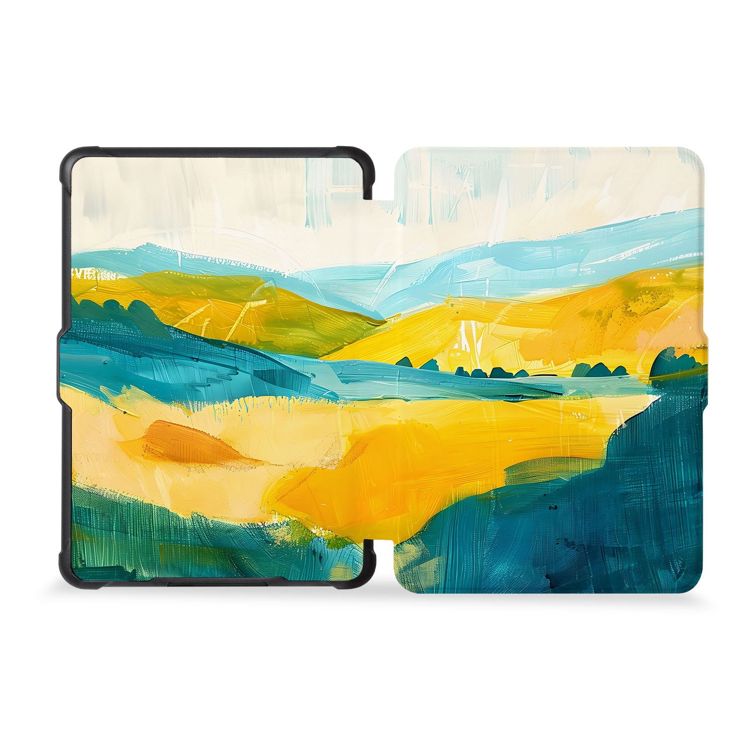 Kindle Case with Abstract Painting Design - Protective Cover for Kindle E-Reader - Perfect for Reading, Travel & Gifts