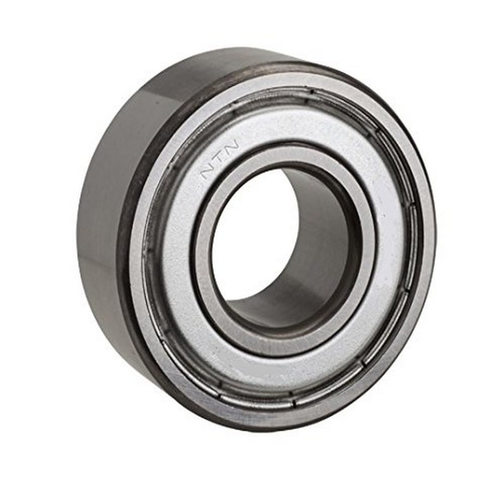 NTN 6206Z Single Row Deep Groove Ball Bearing - Steel Cage, 30mm ID x 62mm OD x 16mm Width, Single Shielded for Smooth Rotation - Ideal for Electric Motors, Pumps, and Industrial Machinery