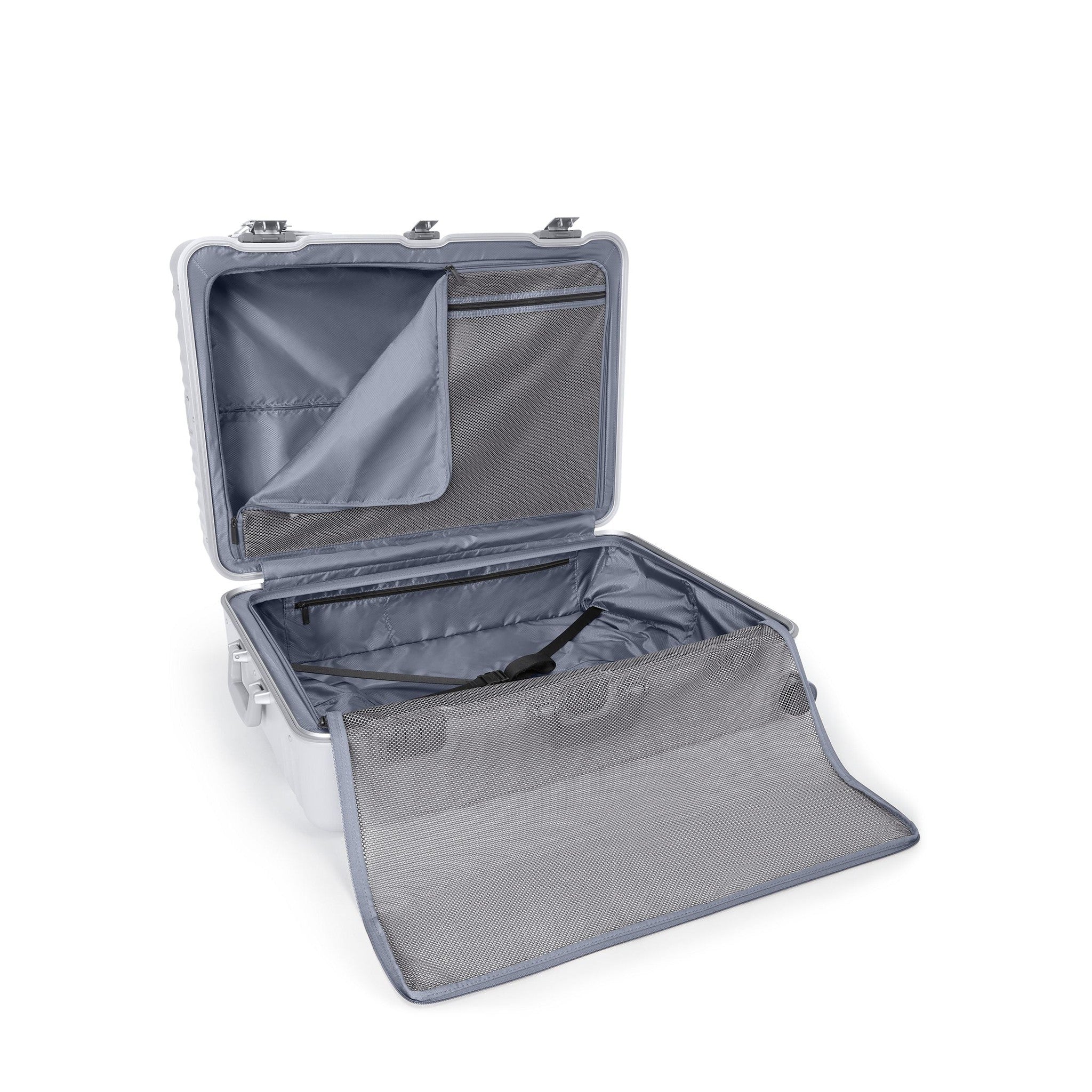 TUMI 19 Degree Aluminum Extended Trip 4 Wheeled Carry-On Luggage - Perfect for Business Travel & International Flights