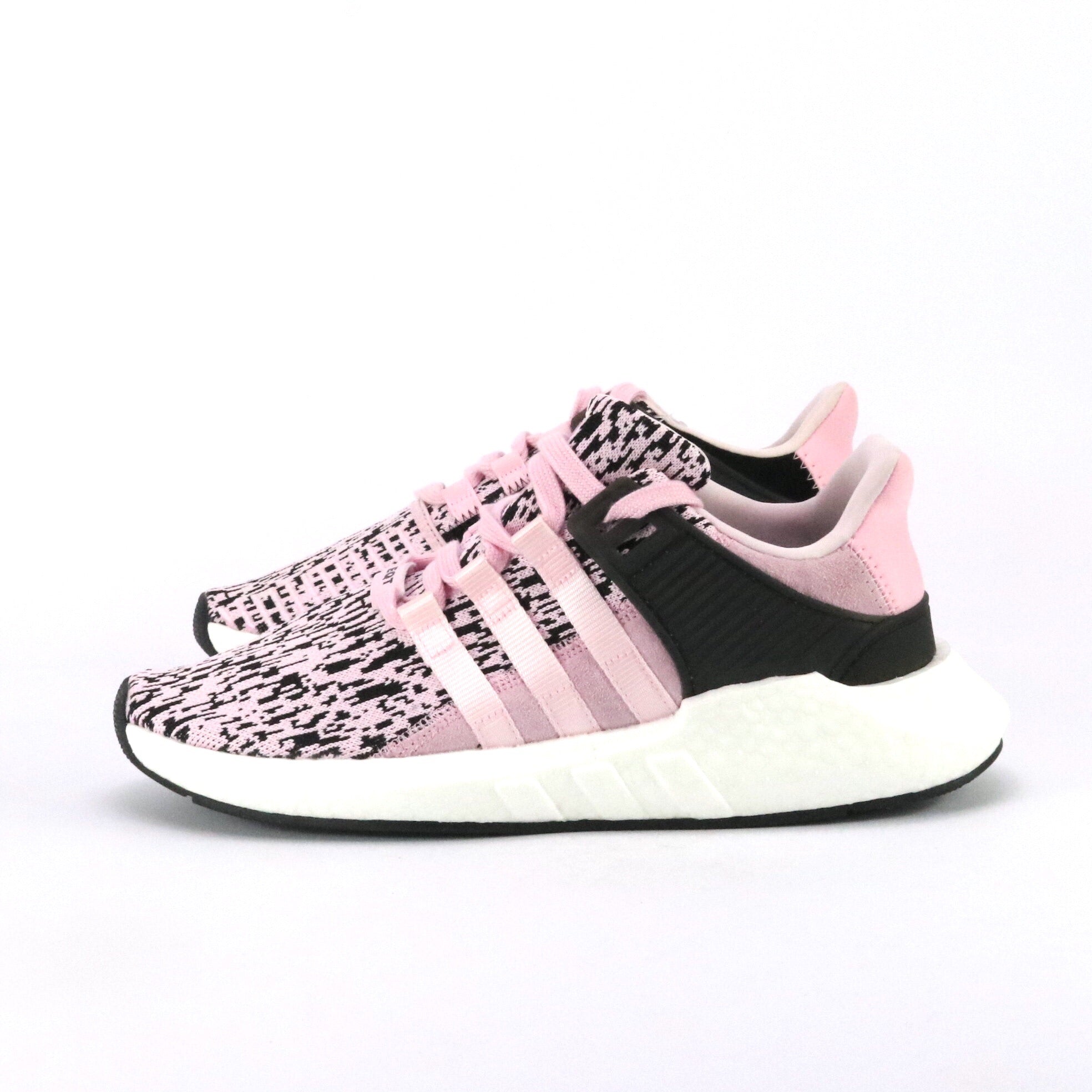 Adidas EQT Support 93/17 Running Shoes - Glitch Pink & Black - Comfortable Sneakers for Men & Women | Perfect for Gym, Jogging & Casual Wear
