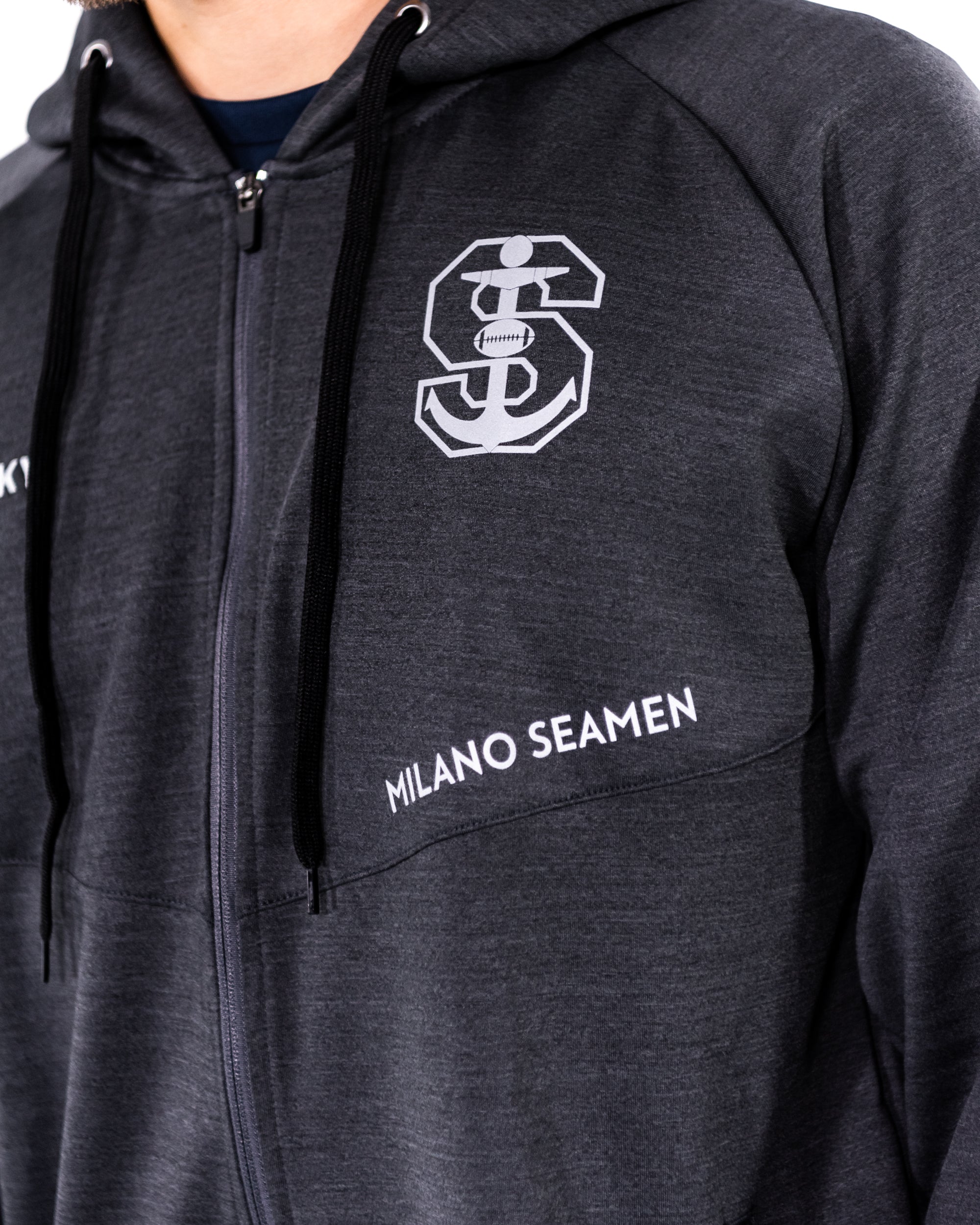 2023 Milano Seamen On Field Performance Trainer Jacket - Lightweight Windbreaker for Outdoor Sports & Casual Wear