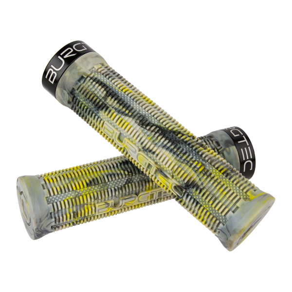 Burgtec Greg Minnaar Replica Blended Bike Grips - Premium Mountain Bike Handlebar Grips for Downhill & Enduro Riding