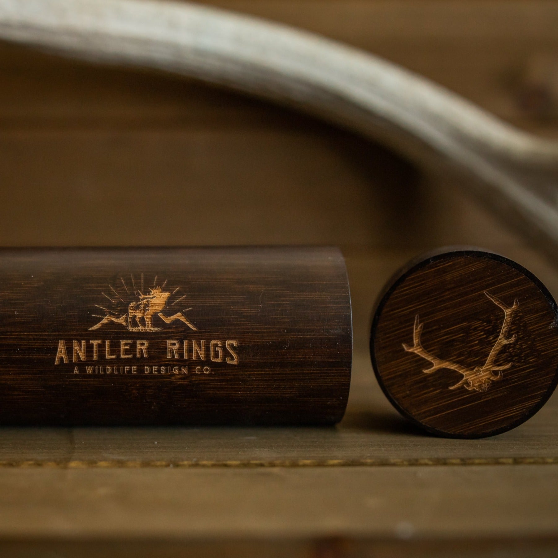 Premium Antler Sunglasses Case - Durable & Stylish Eyewear Protector for Men & Women - Perfect for Travel, Hiking, and Outdoor Adventures