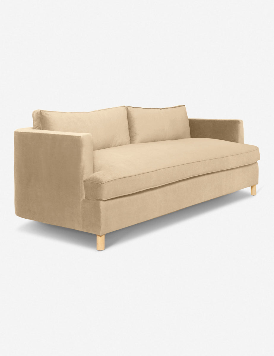 Belton Sofa by Ginny Macdonald - Modern Mid-Century Sofa for Living Room, Lounge & Office - Comfortable Upholstered Couch with Wooden Legs