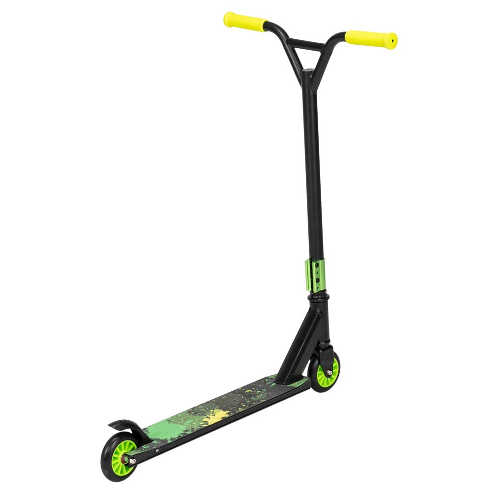 Best Pro Scooter for Teens & Adults - Freestyle Trick Scooter with Durable Design (Green) | Perfect for Street Riding, Skate Parks & Stunt Performances