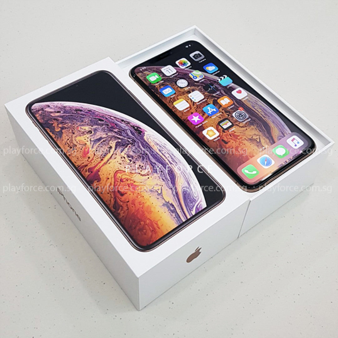 iPhone XS Max 512GB Gold - Unlocked Smartphone with Face ID, 6.5