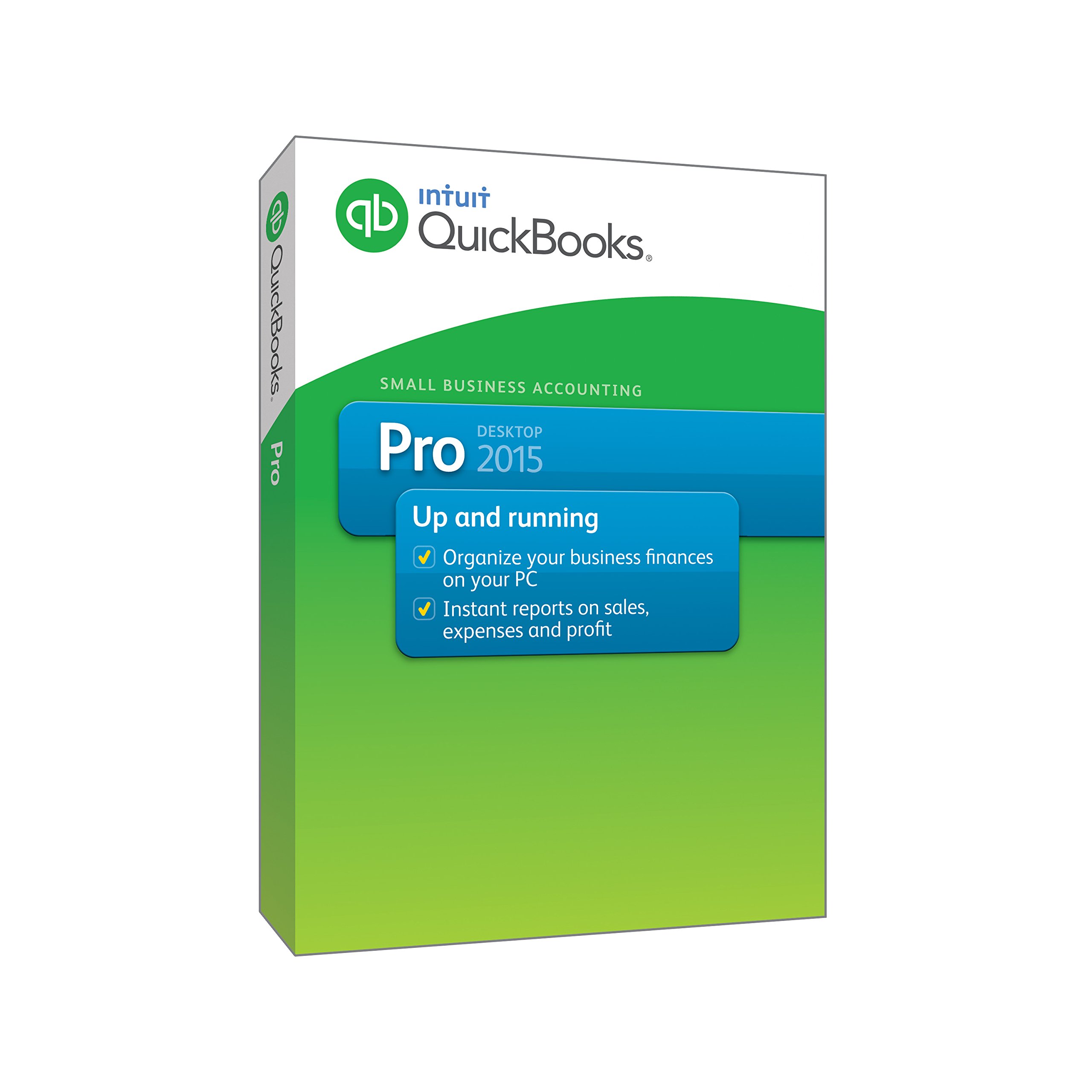 QuickBooks Pro 2015 Small Business Accounting Software - Financial Management & Bookkeeping for Entrepreneurs | Perfect for Invoicing, Expense Tracking & Tax Preparation