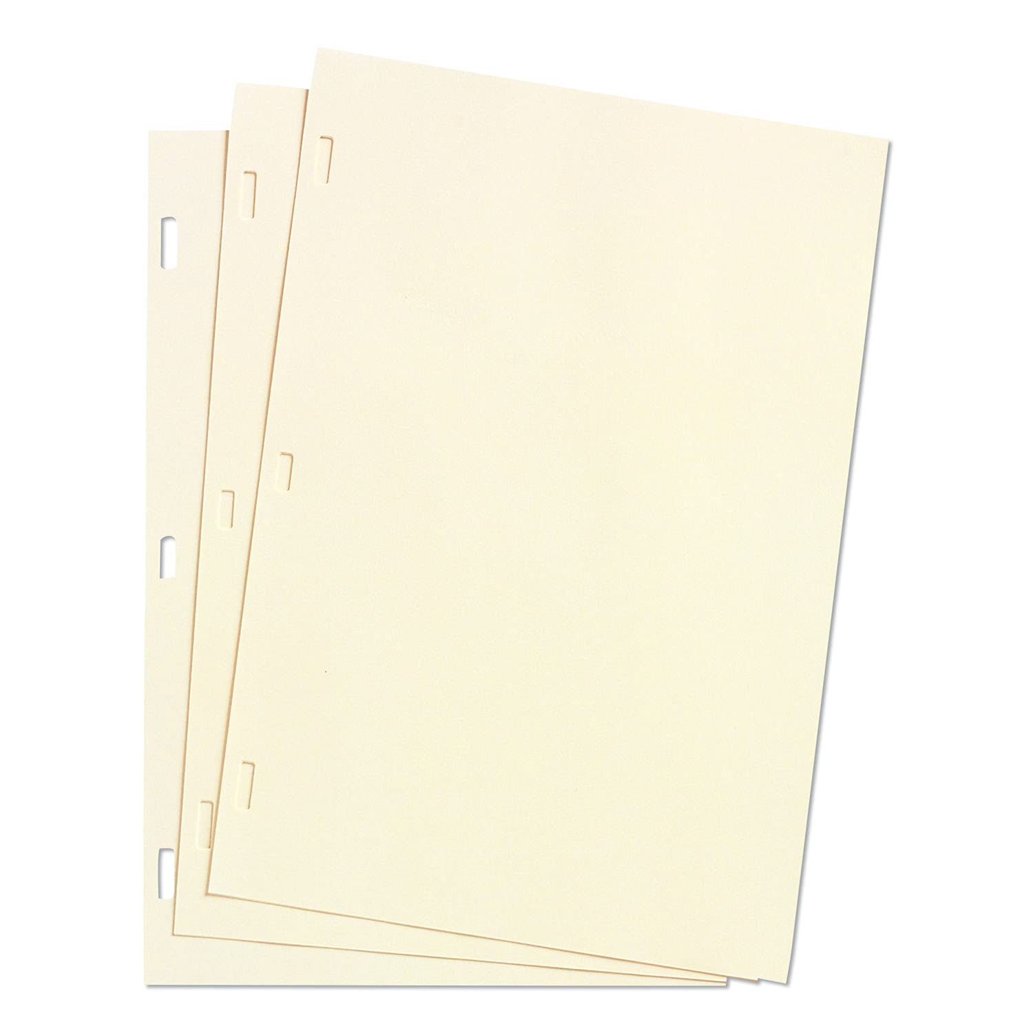 Wilson Jones Ivory Linen Ledger Refill Sheets (901-10) - 50-Pack Accounting Paper for Small Business & Office Use