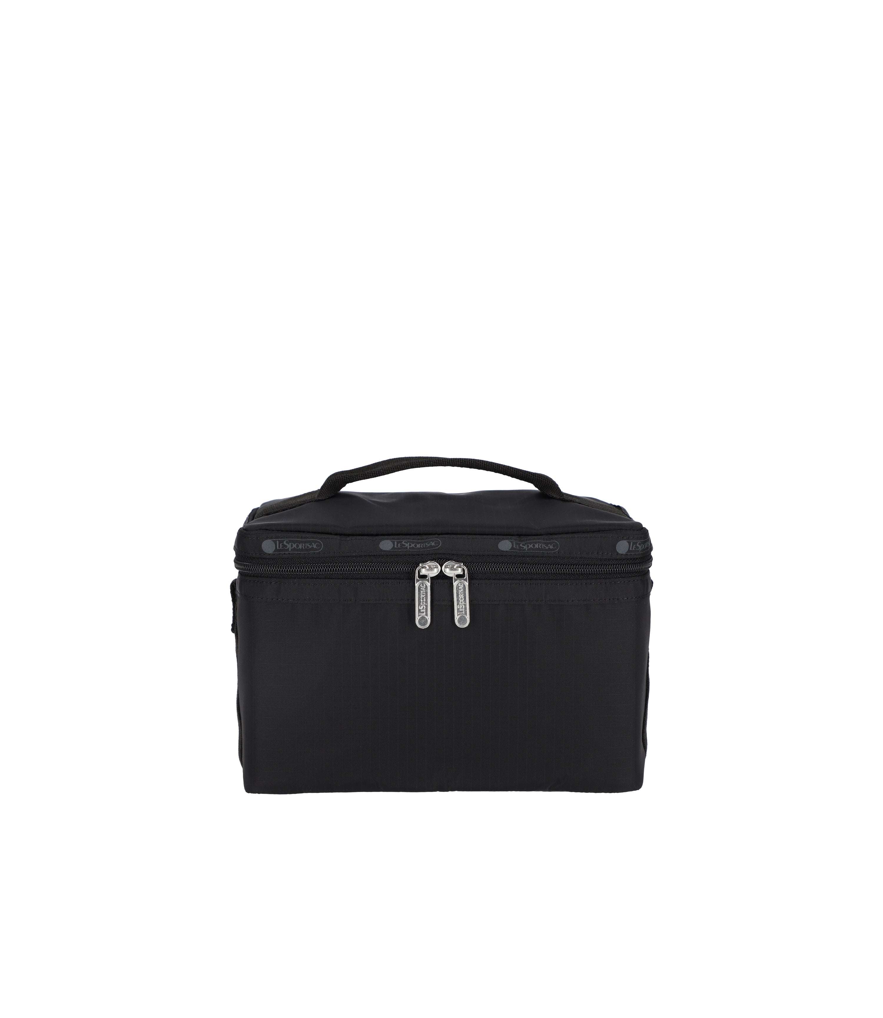 Professional Train Case Makeup Organizer - Large Capacity Cosmetic Storage for Travel & Salon Use - Perfect for Makeup Artists, Hairstylists & Beauty Enthusiasts