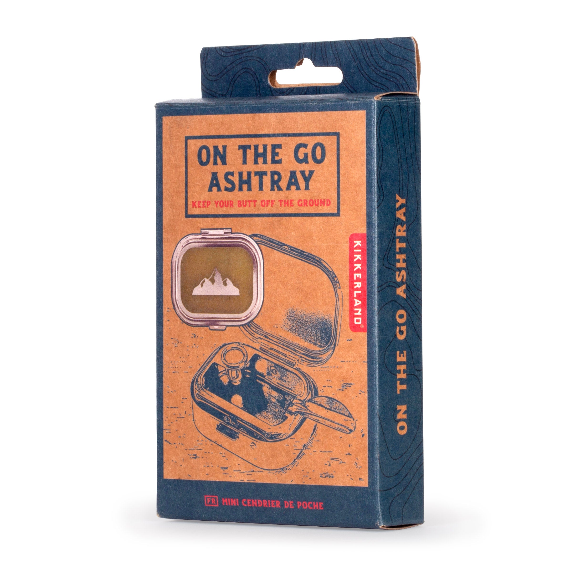 Portable Travel Ashtray for Outdoor Adventures - Compact & Leak-Proof Cigarette Ash Holder for Camping, Hiking, and Road Trips