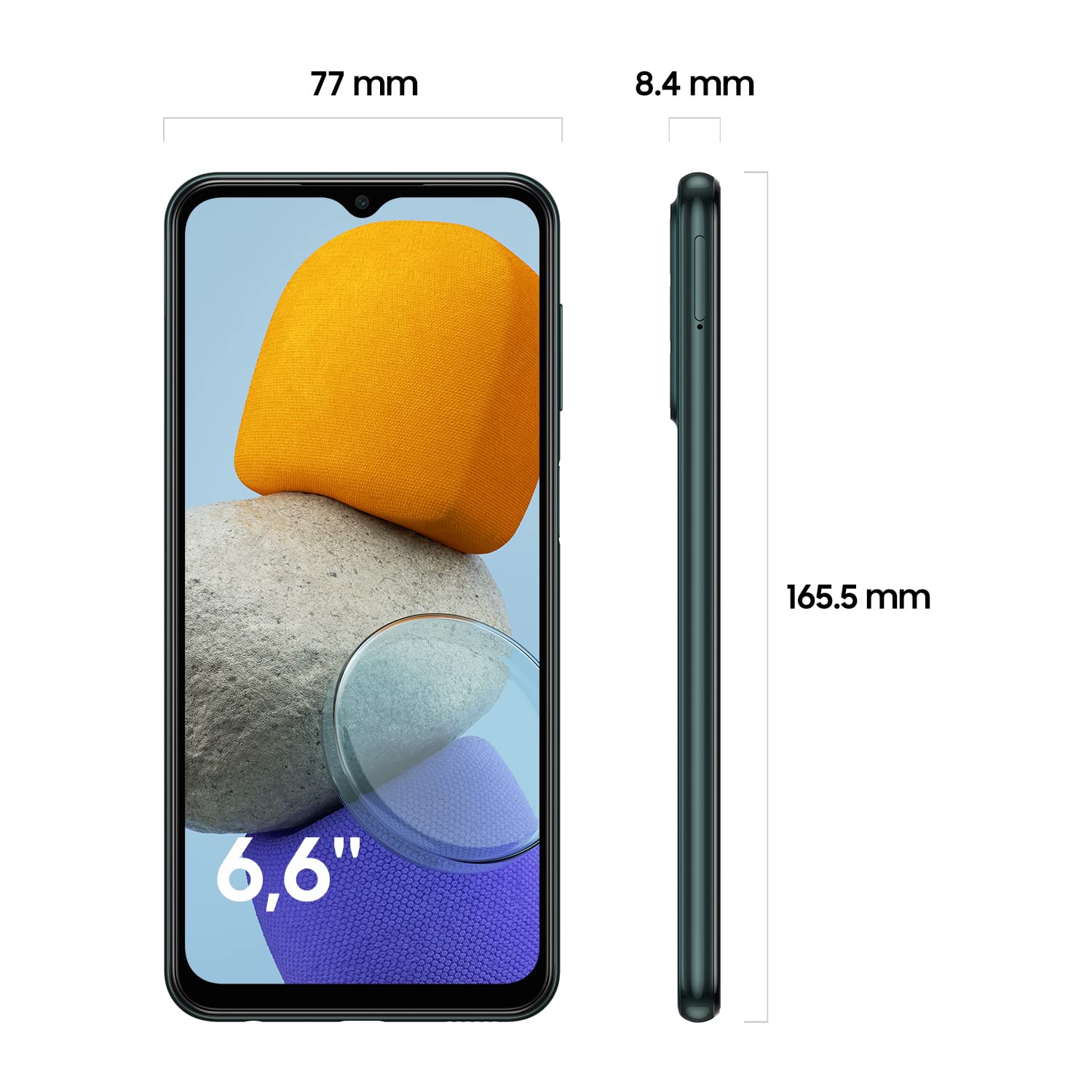 Samsung Galaxy M23 5G Smartphone - 128GB Storage, 4GB RAM, Android Mobile Phone (Green) - Unlocked GSM, No SIM Card - Perfect for Streaming, Gaming & Productivity on the Go