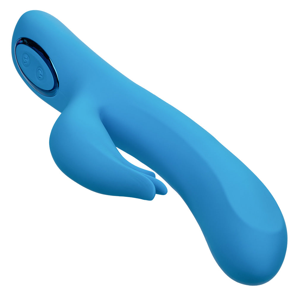 Premium Azure Collection Flutter G-Spot Rabbit Vibrator - Dual Stimulation for Women - Perfect for Solo Play & Couples Intimacy