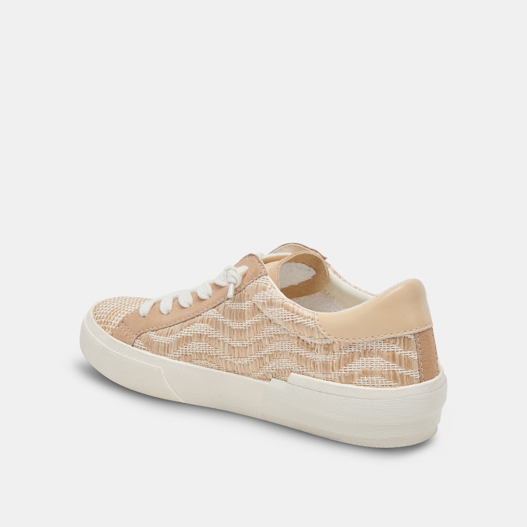 ZINA Women's Sneakers - Comfortable Wheat Raffia Casual Shoes for Walking, Running & Everyday Wear | Breathable & Lightweight Design for Outdoor Activities, Travel & Work