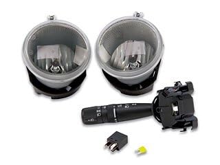 2006-2007 Jeep Commander OEM Fog & Driving Lights Kit - Brand New Replacement with Durable Housing & Clear Lens - Perfect for Off-Roading, Night Driving & Enhanced Visibility
