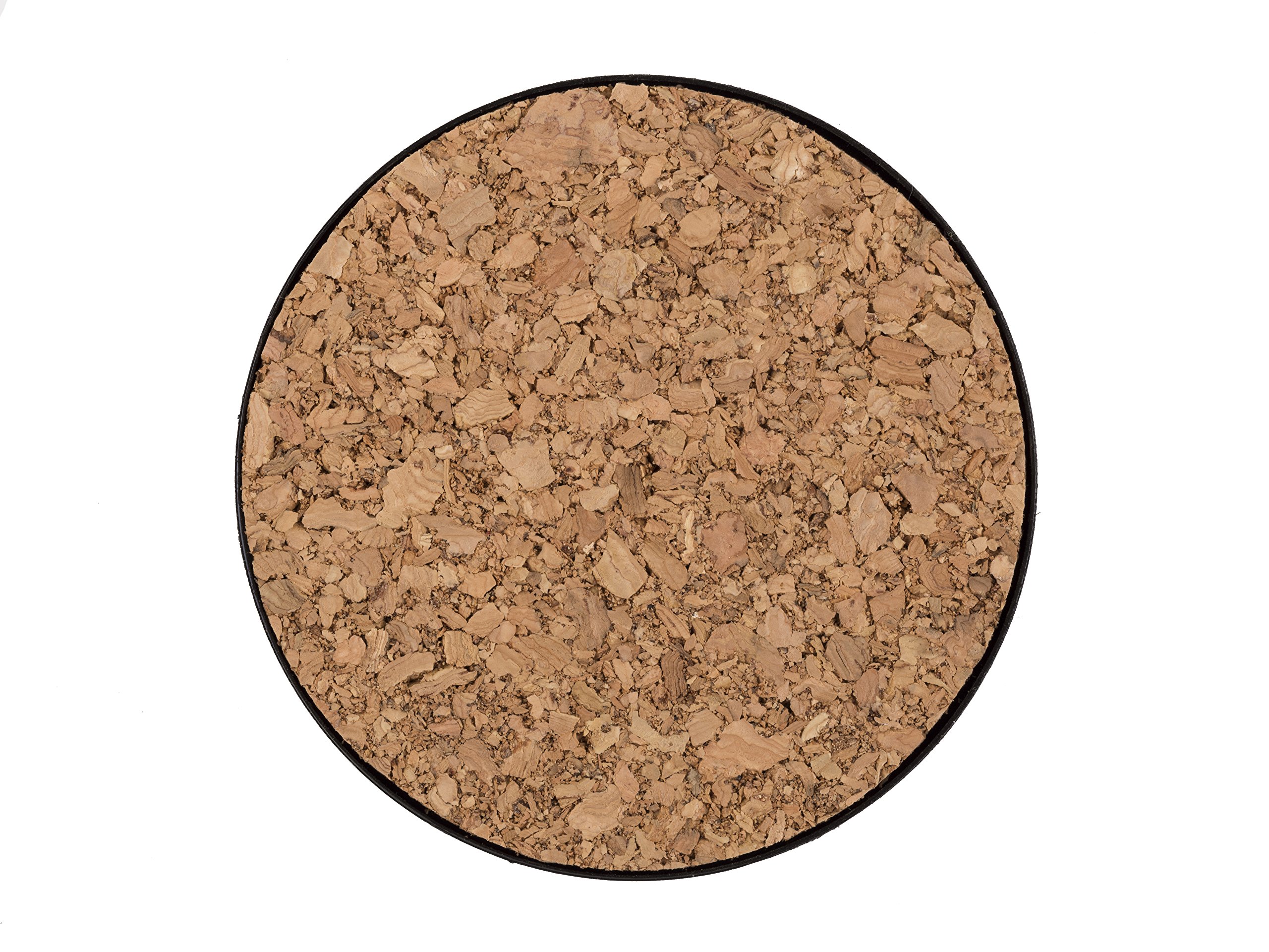 MC-400 Natural Cork Plant Mat for Pots - 4 Inch Waterproof & Eco-Friendly - Perfect for Indoor Plants, Succulents, and Gardening Accessories