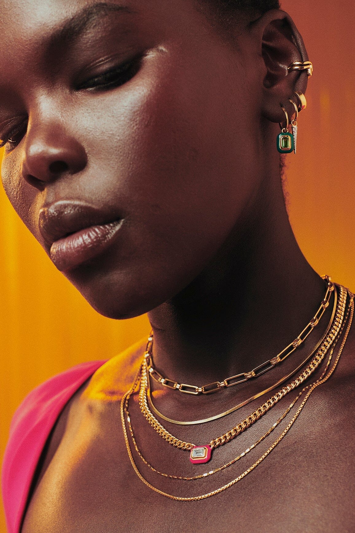 Chubby Tunnel Huggies Earrings | 18k Gold Vermeil Huggie Hoops for Women - Perfect for Everyday Wear, Parties & Gifting